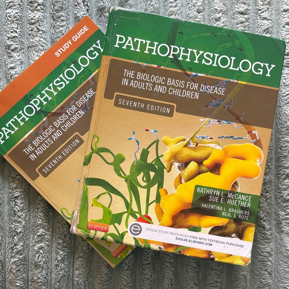 Pathophysiology Study Guide and Textbook Set Seventh Edition Elsevier